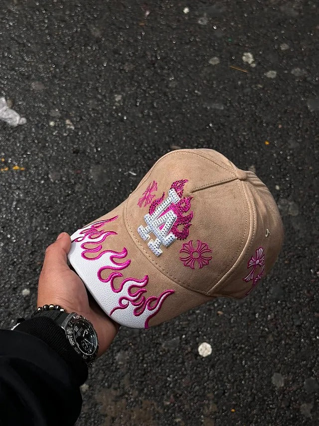 Beige y rosa